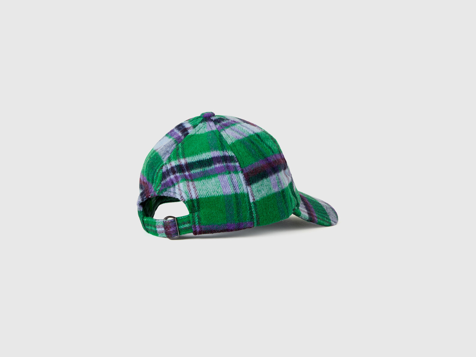 Cappellino baseball tartan da uomo multi-color 2 | Benetton Outlet