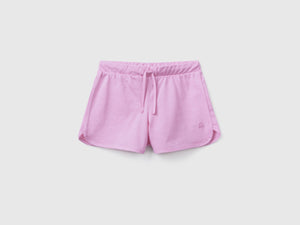Pantaloni corti sportivi in puro cotone