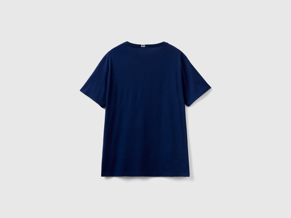 T-shirt con stampa logo