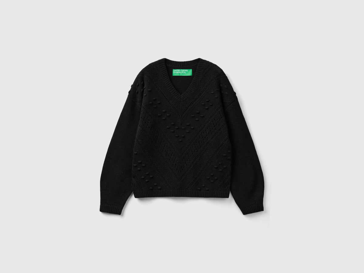 Maglia lavorata boxy fit
