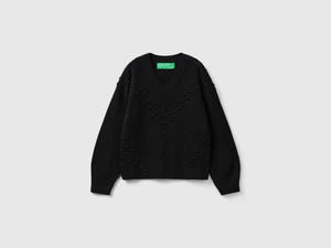 Maglia lavorata boxy fit