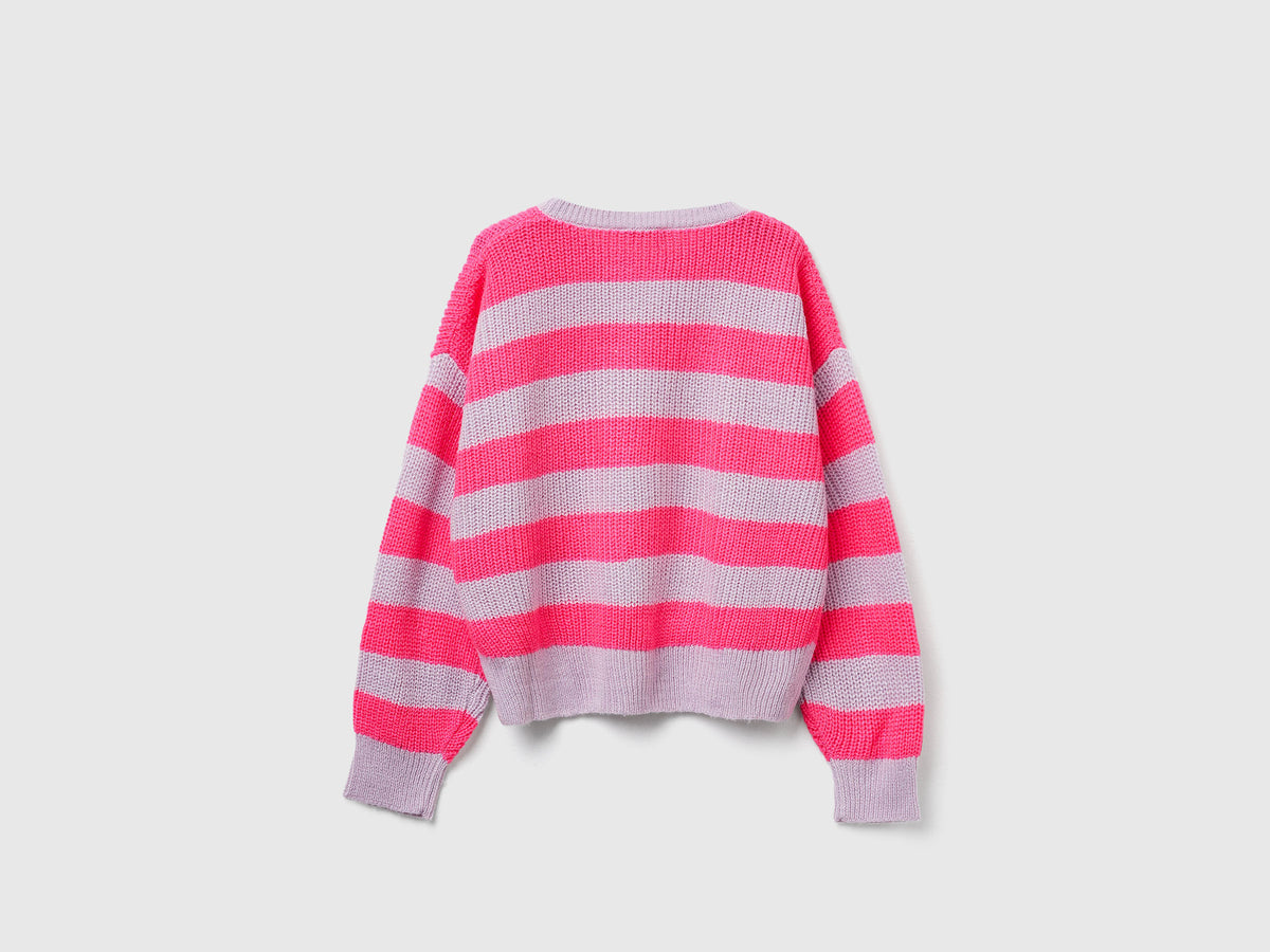 Maglione a righe