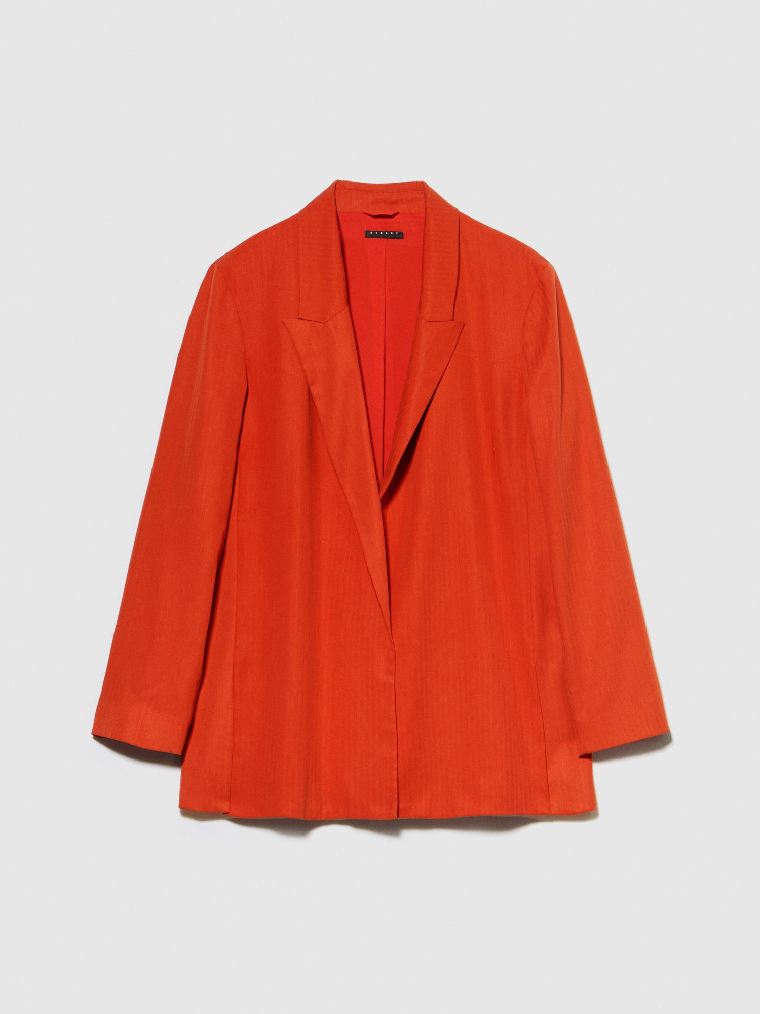 Blazer aperto comfort fit da donna arancione | Sisley Outlet