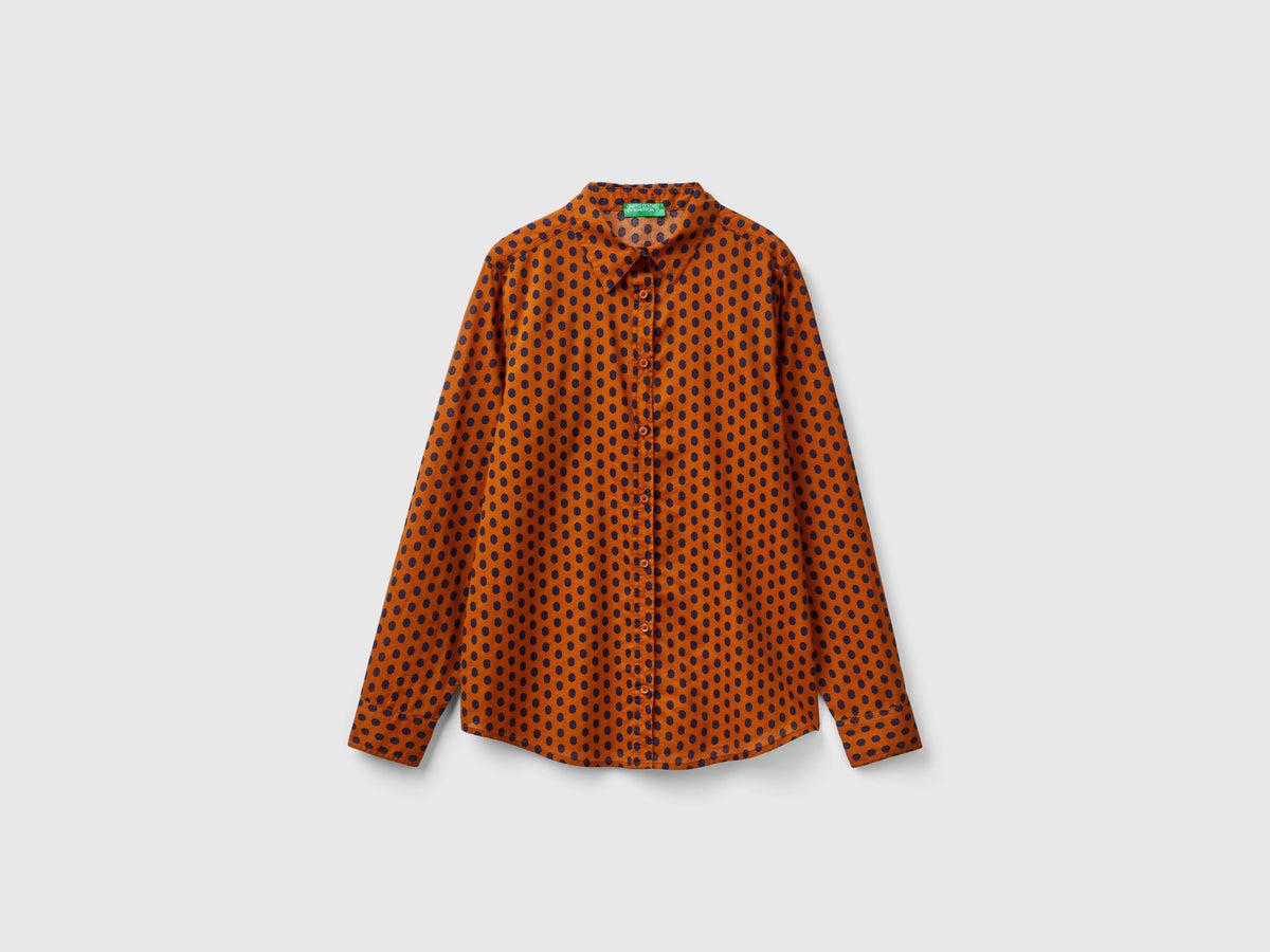 100% cotton patterned shirt