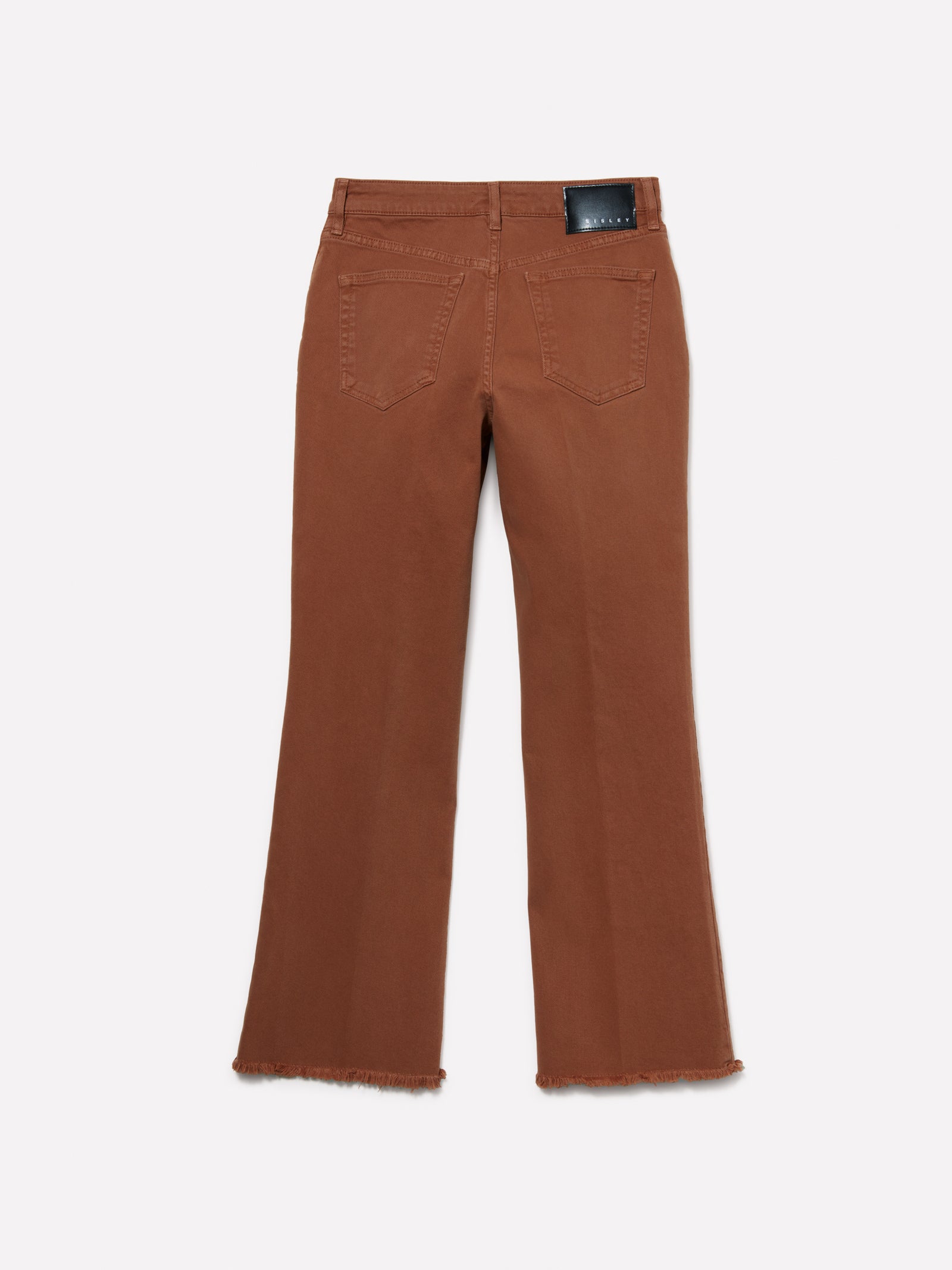 Jeans color flare fit da donna cammello 2 | Sisley Outlet