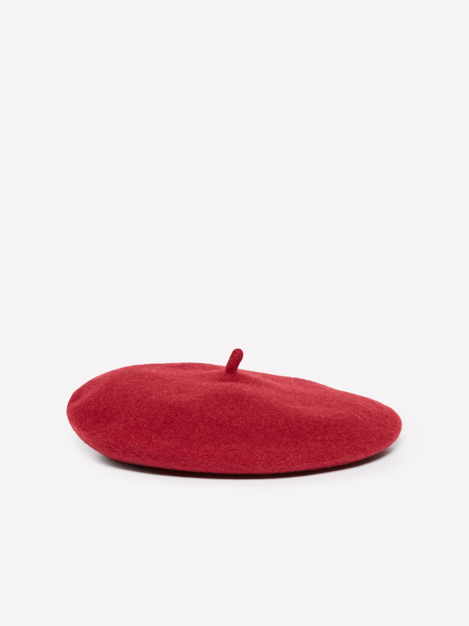 Basco bordeaux in lana da donna rosso | Sisley Outlet