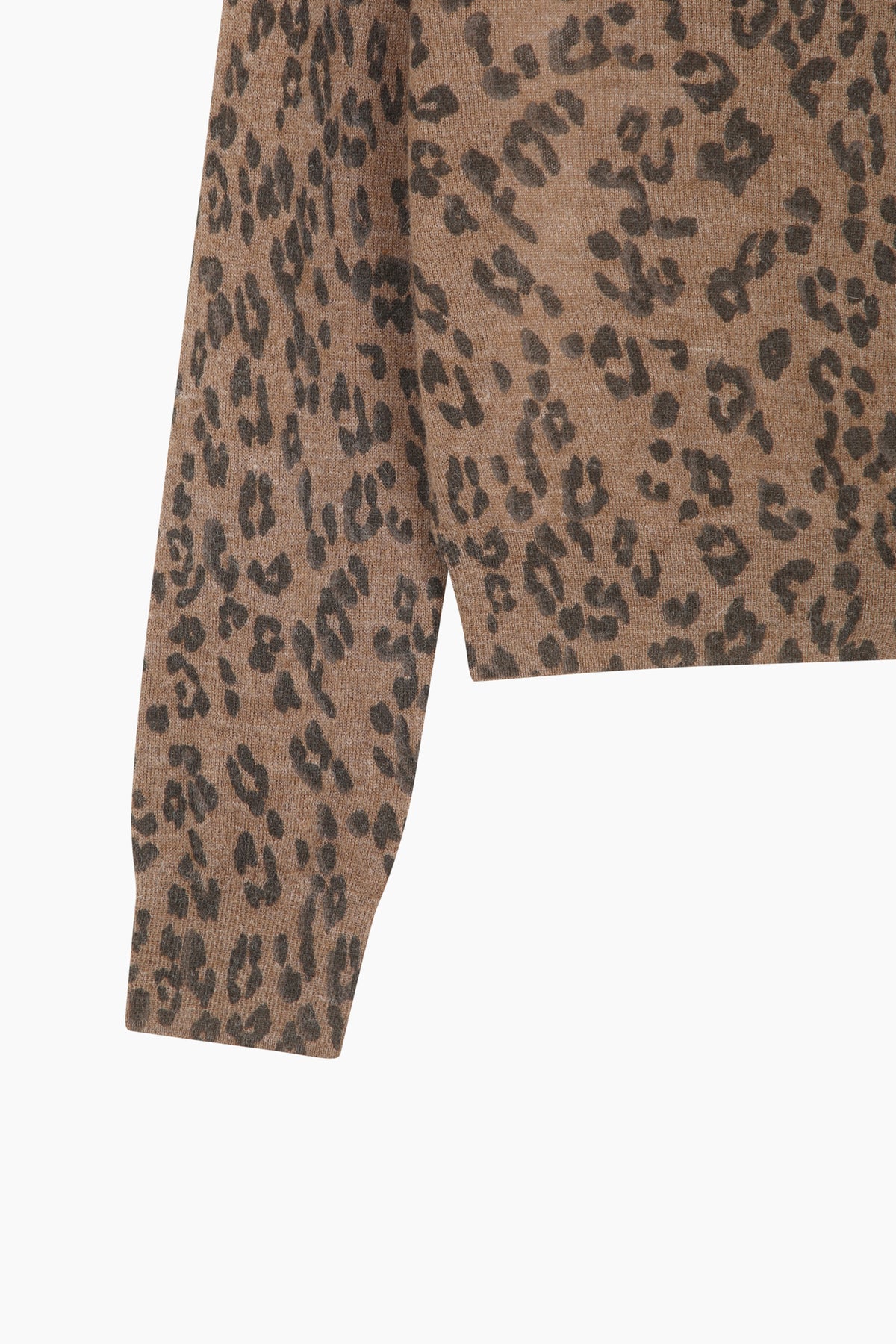 Cardigan animalier