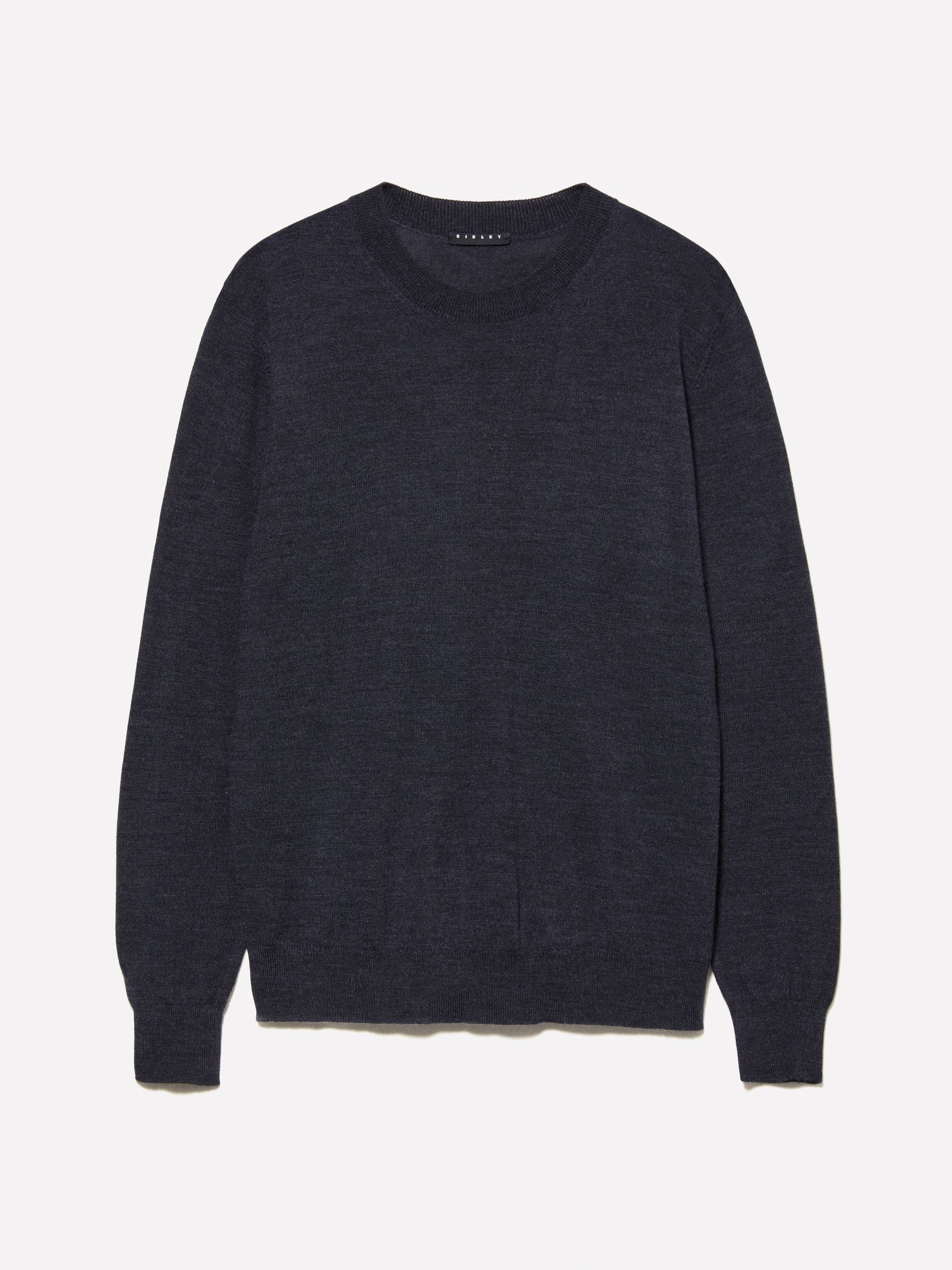 Maglia in misto lana da uomo grigio scuro | Sisley Outlet