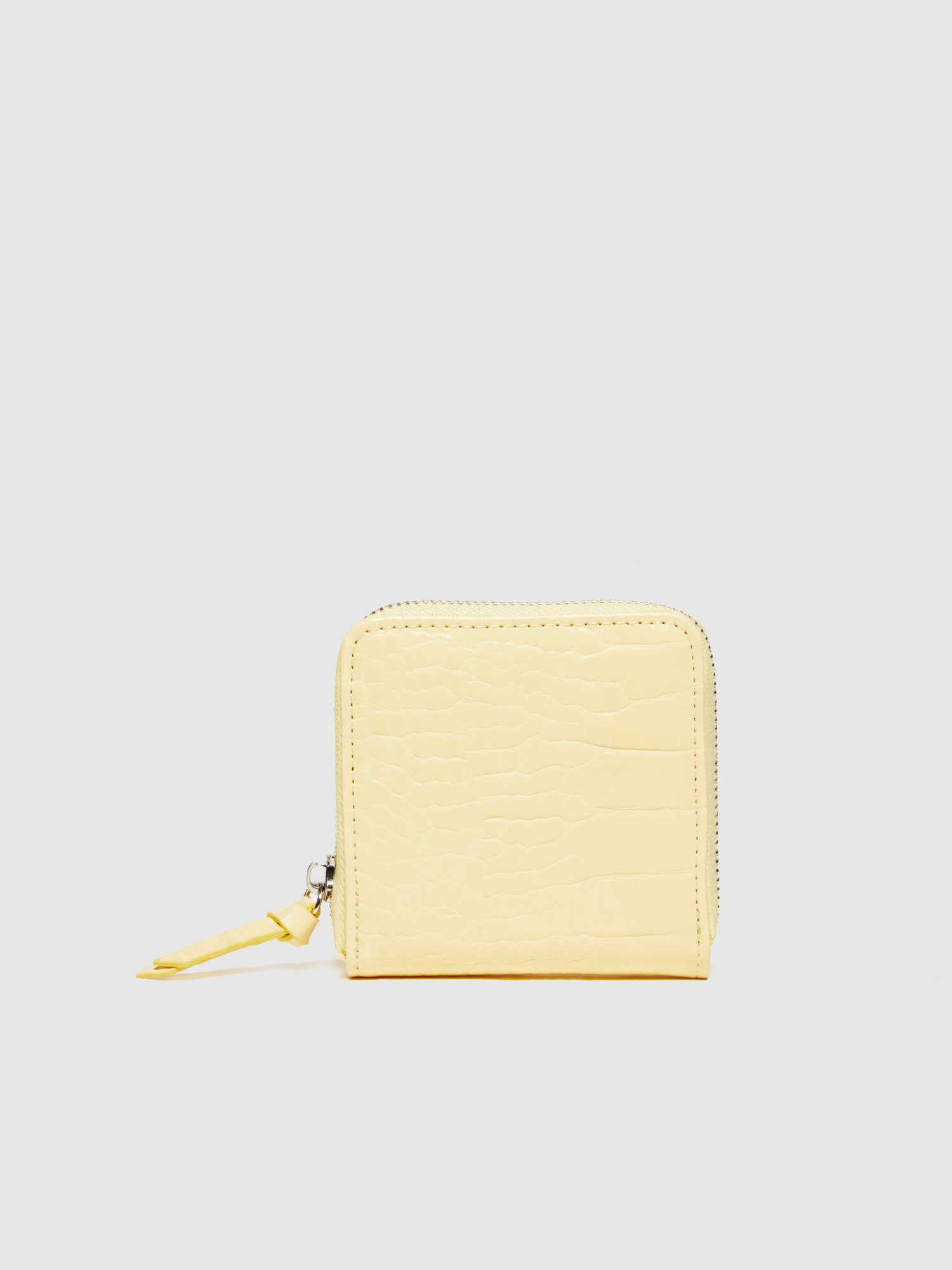 Portafoglio medio stampa cocco da donna giallo | Sisley Outlet