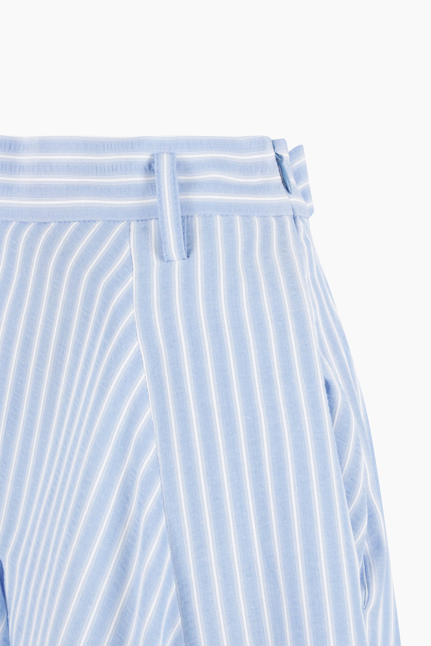 Maxi gonna azzurre a righe da donna azzurro 3 | Sisley Outlet