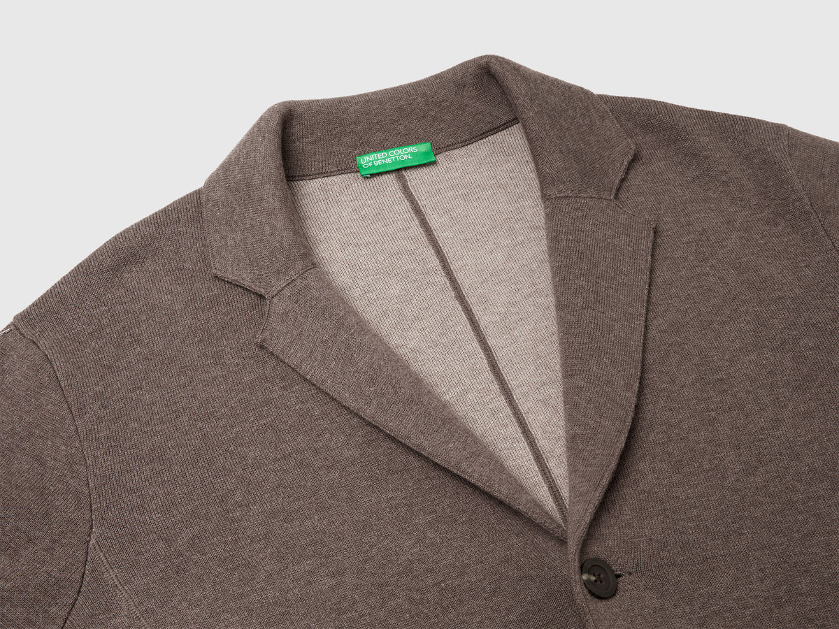 Blazer in maglia