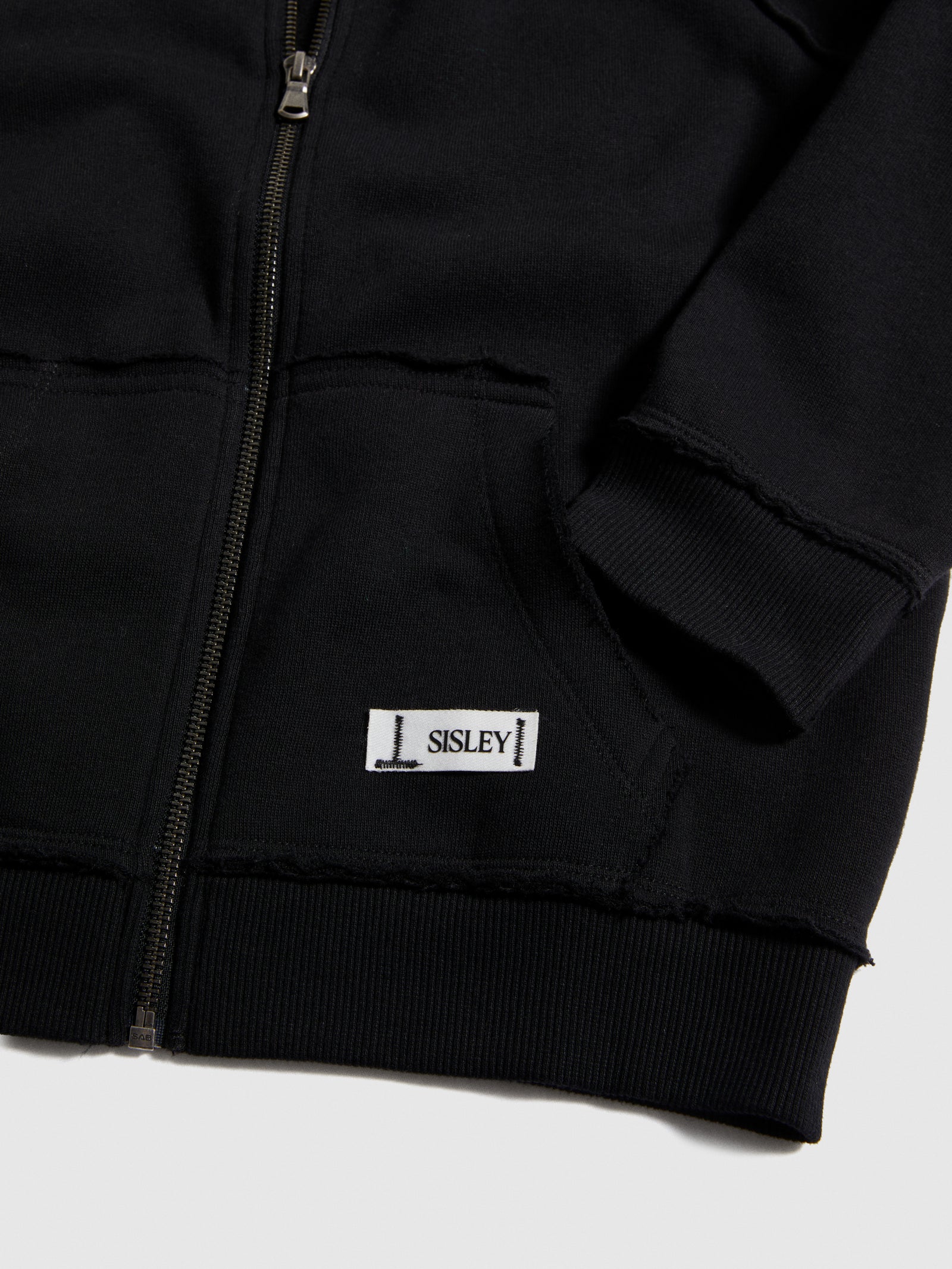 Felpa over con stampa da bambino nero 3 | Sisley young Outlet