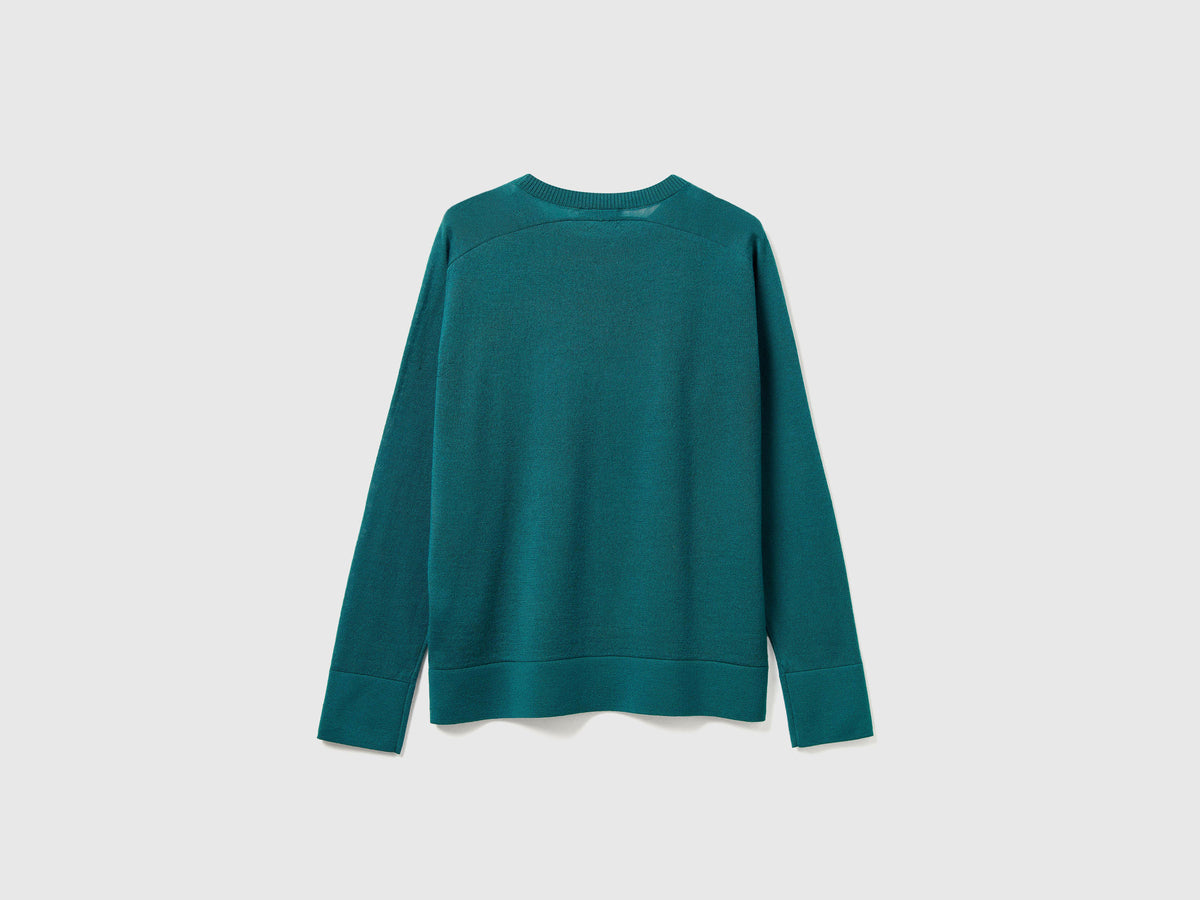 Maglia in pura lana Merino