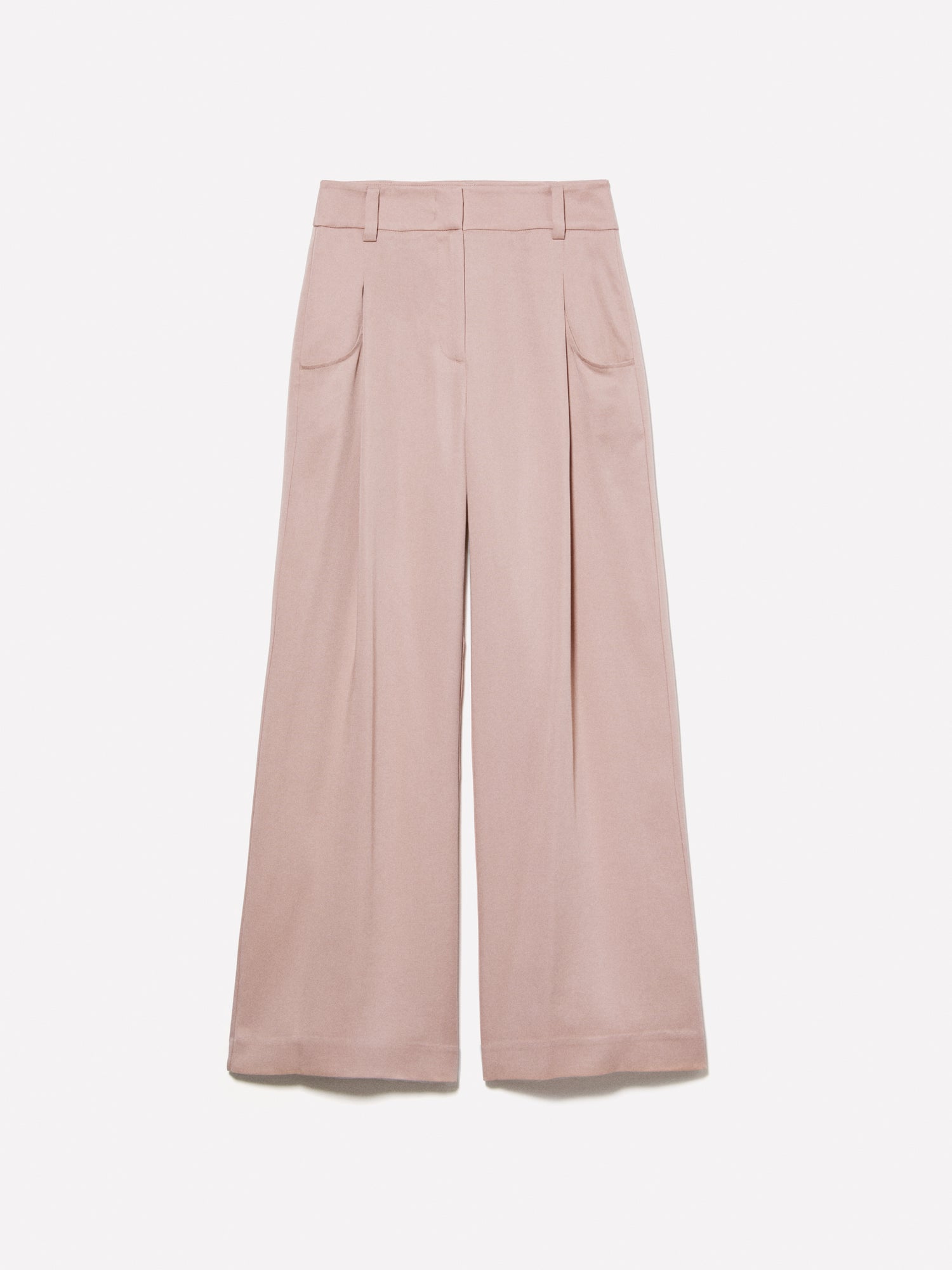 Pantaloni fluidi nude da donna rosa carne | Sisley Outlet