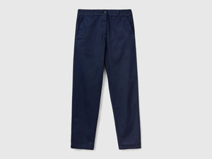 Pantaloni chino in cotone stretch
