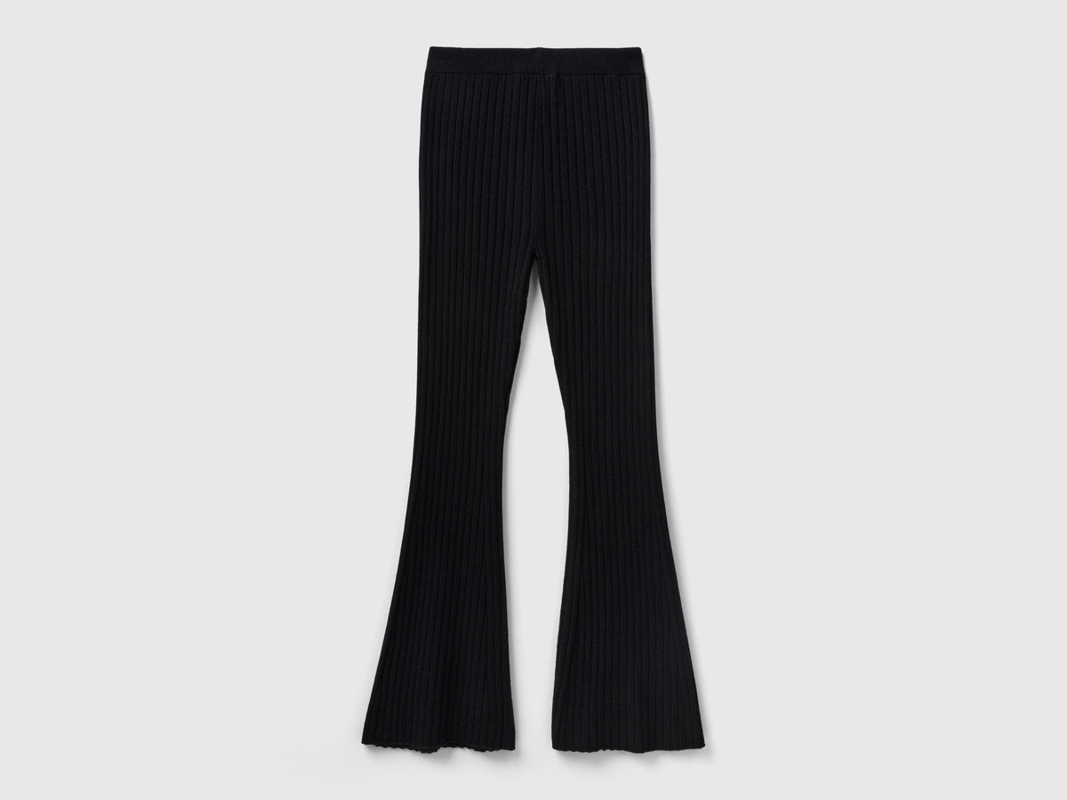 Pantaloni aderenti in maglia