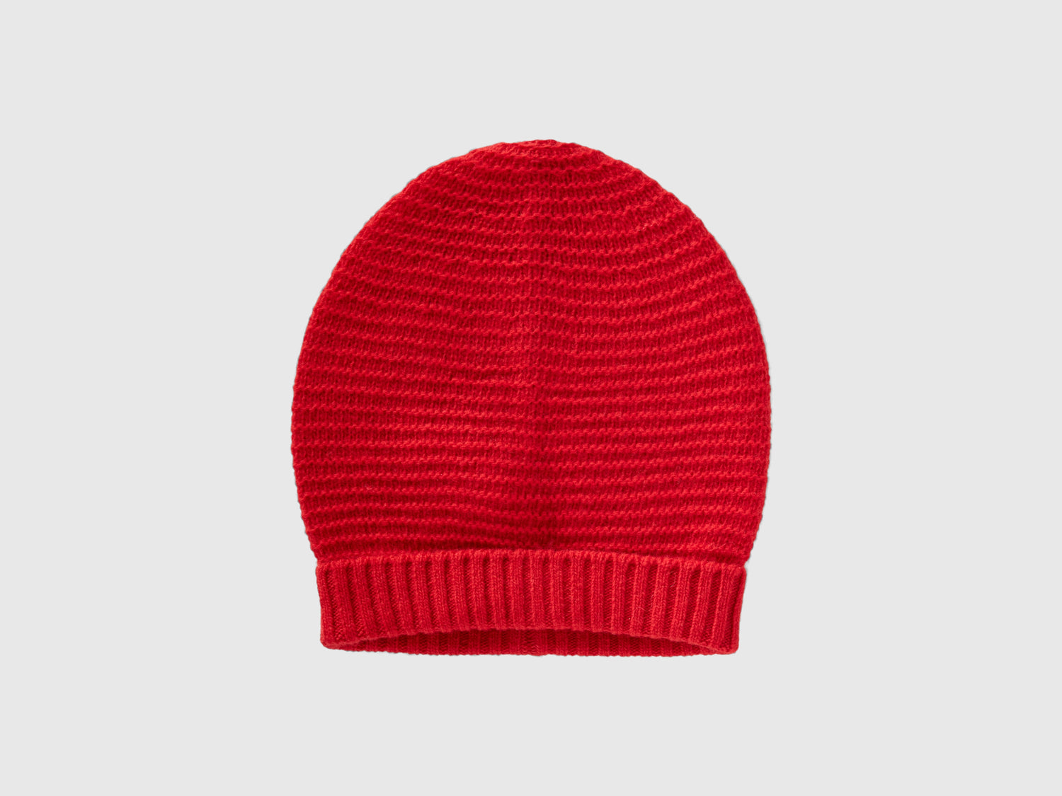 Cappellino in misto lana da bimbo rosso | Benetton Outlet