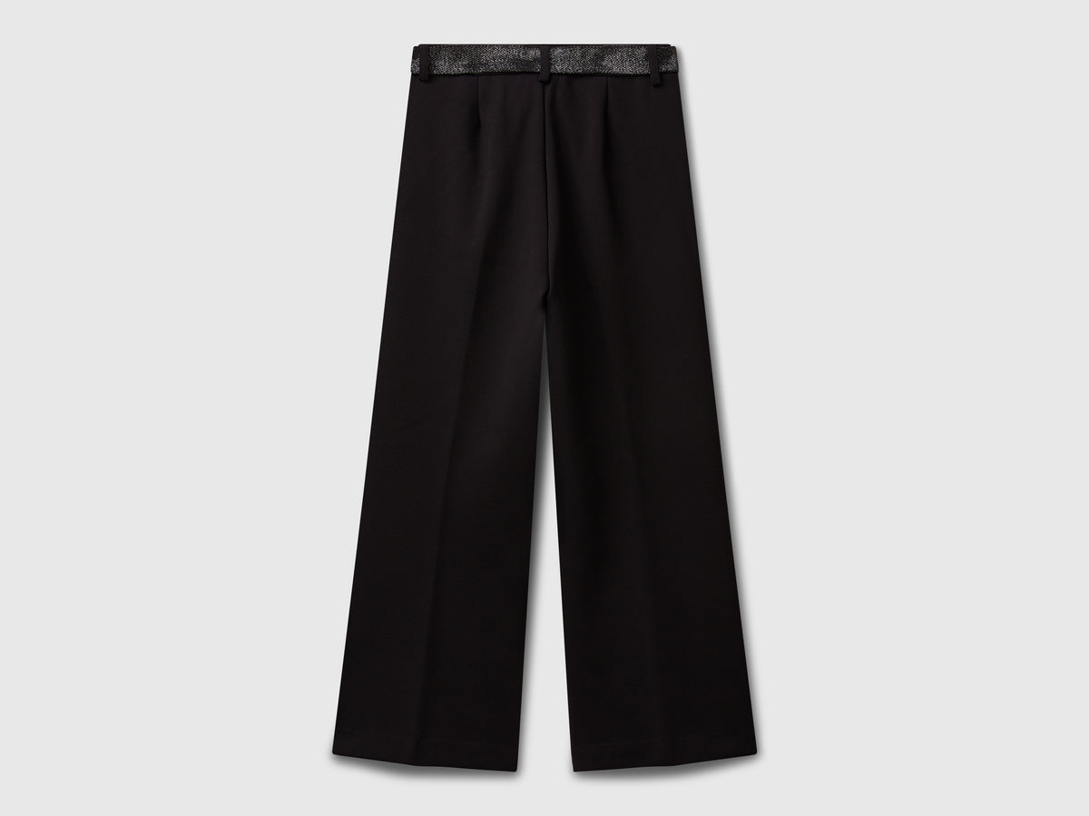 Pantaloni eleganti con fusciacca