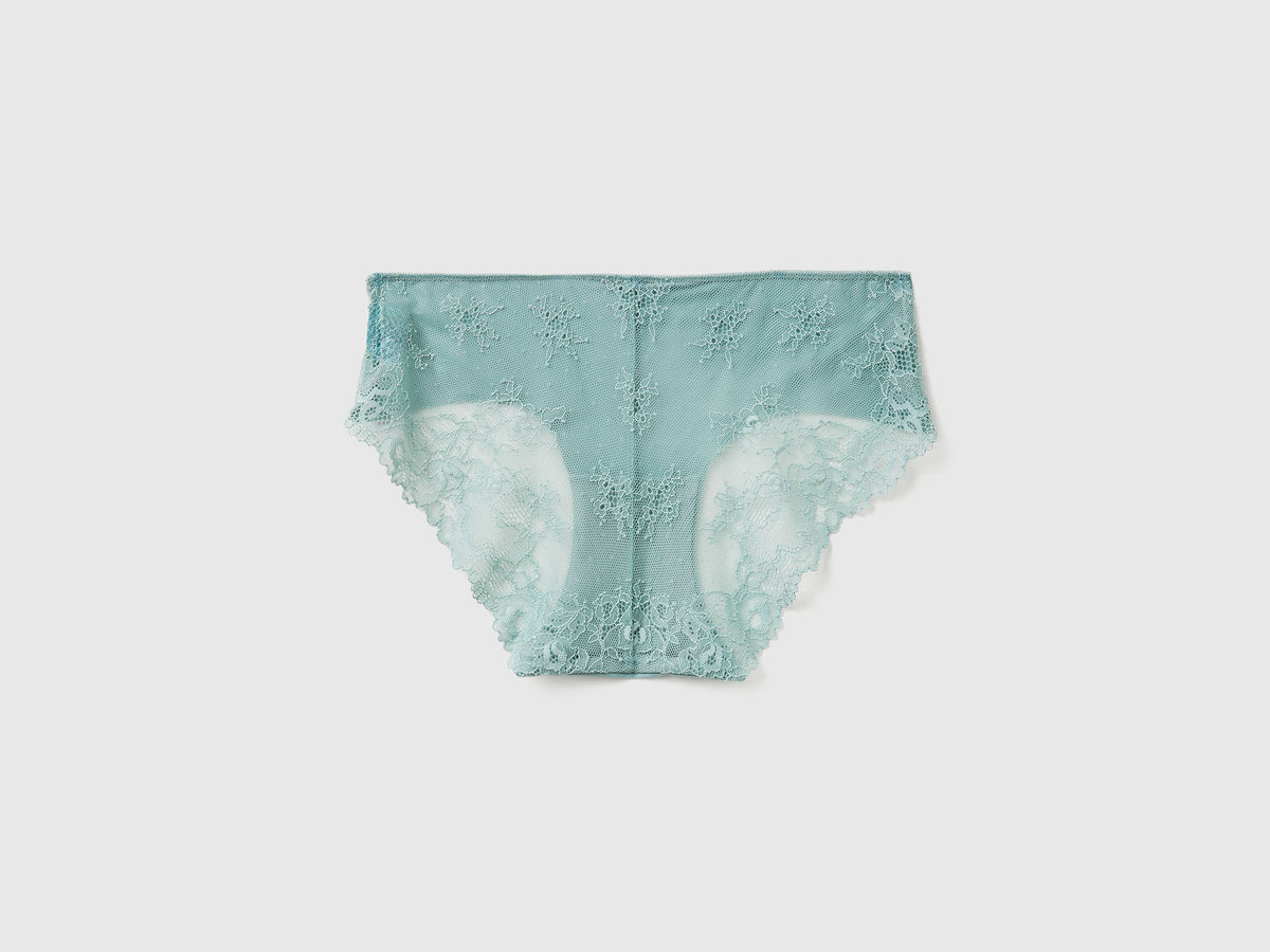 Slip stretch con pizzo