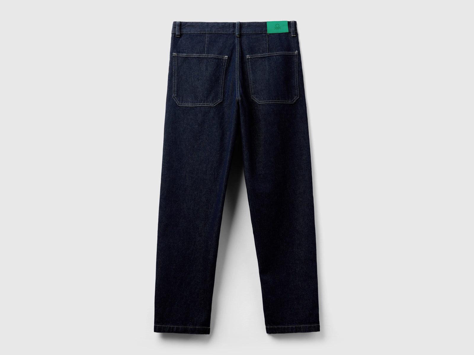 Jeans fatigue fit da uomo blu scuro 2 | Benetton Outlet