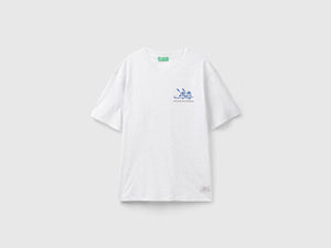 T-shirt over fit con stampa
