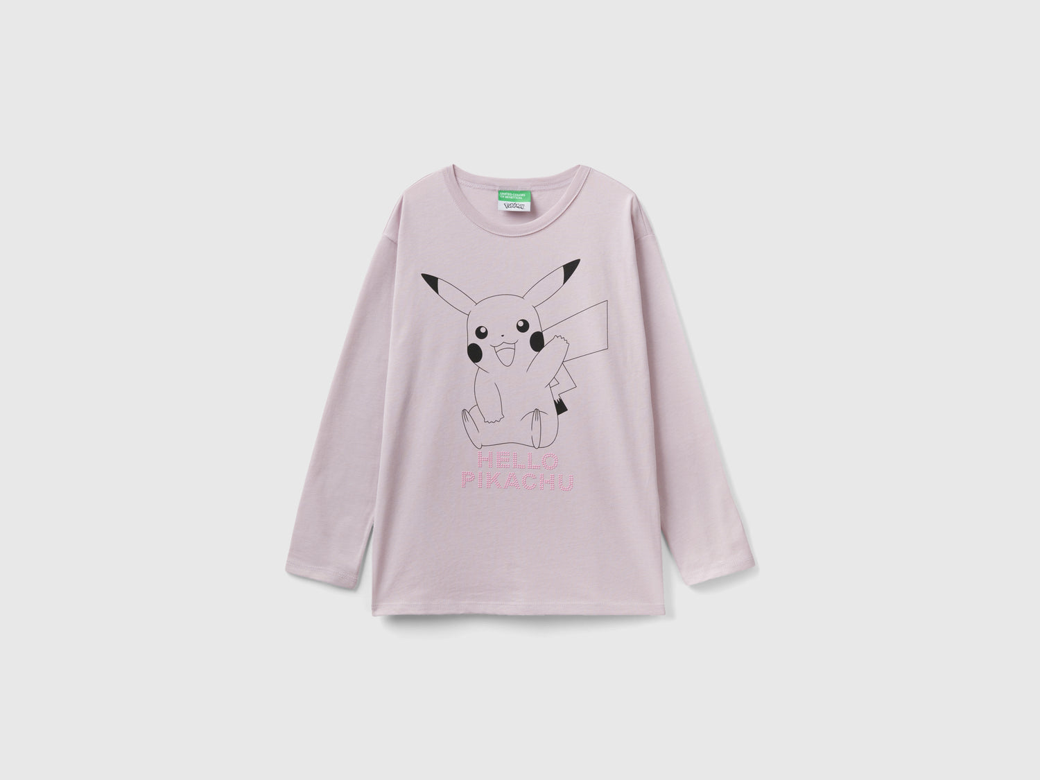 T-shirt Pokémon in caldo cotone da bambina rosa | Benetton Outlet