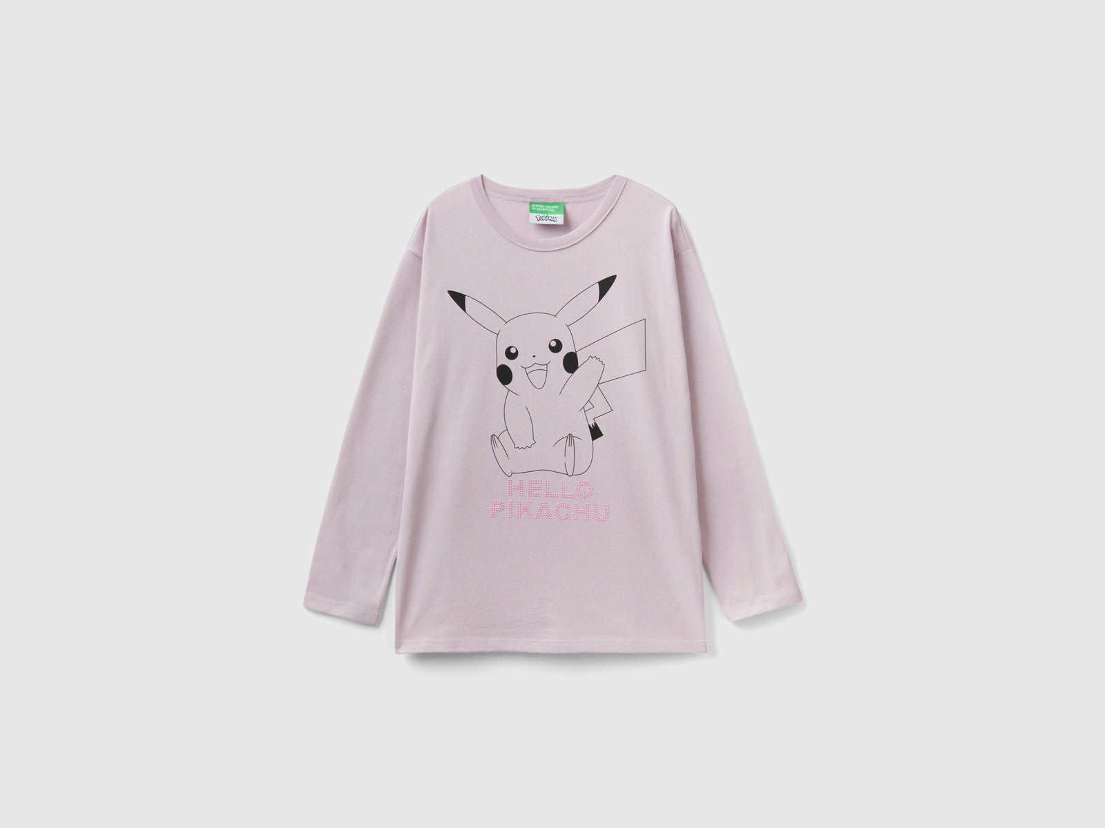 T-shirt Pokémon in caldo cotone da bambina rosa | Benetton Outlet