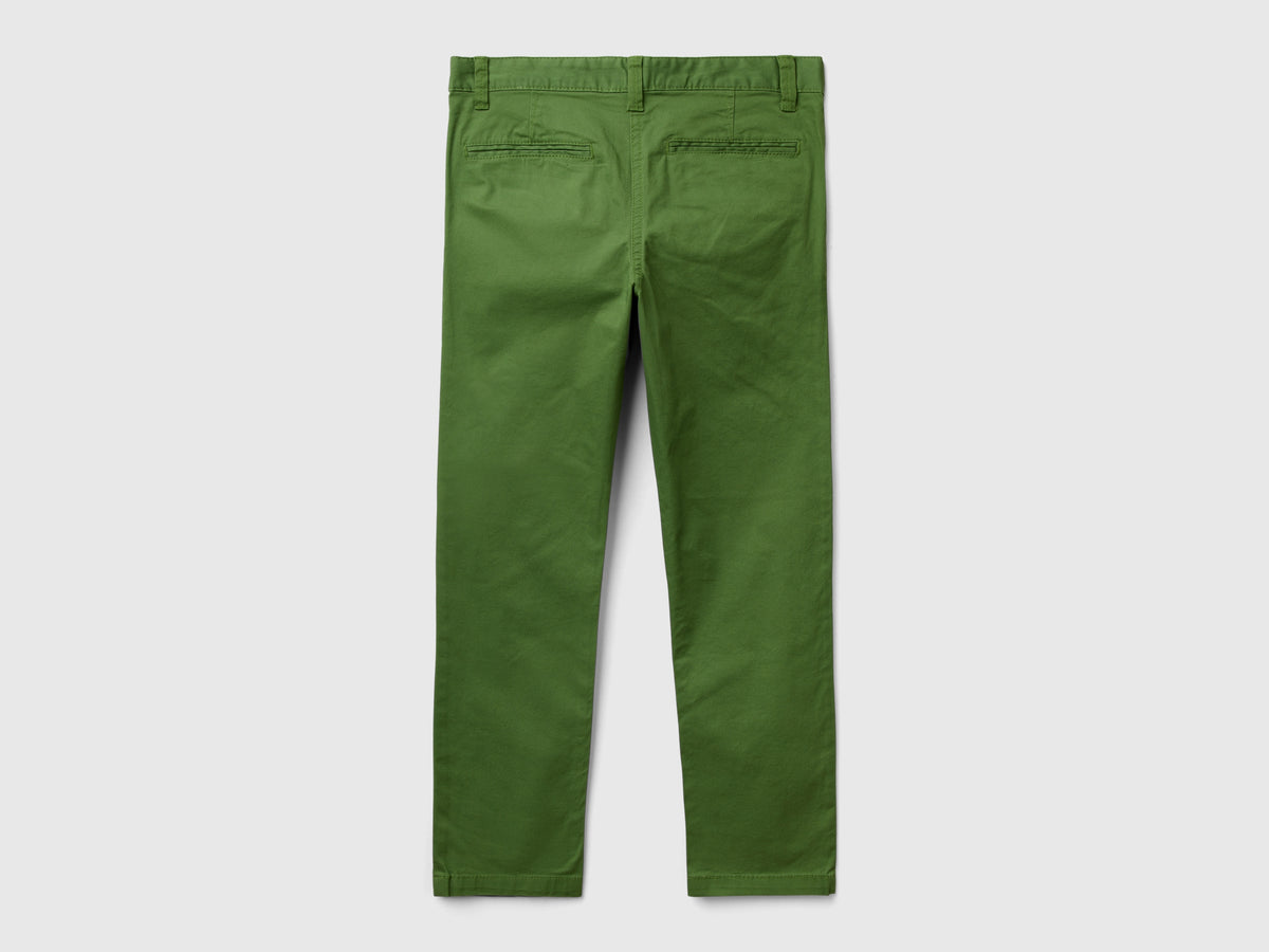 Chino slim fit in cotone stretch