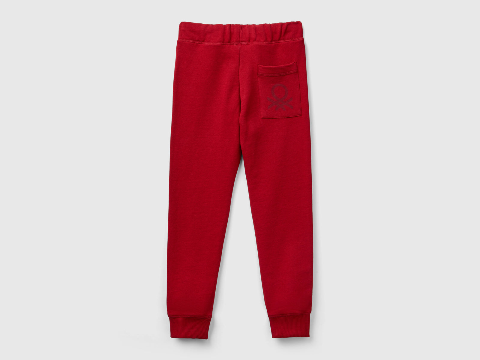 100% cotton sweatpants da bambino rosso 2 | Benetton Outlet