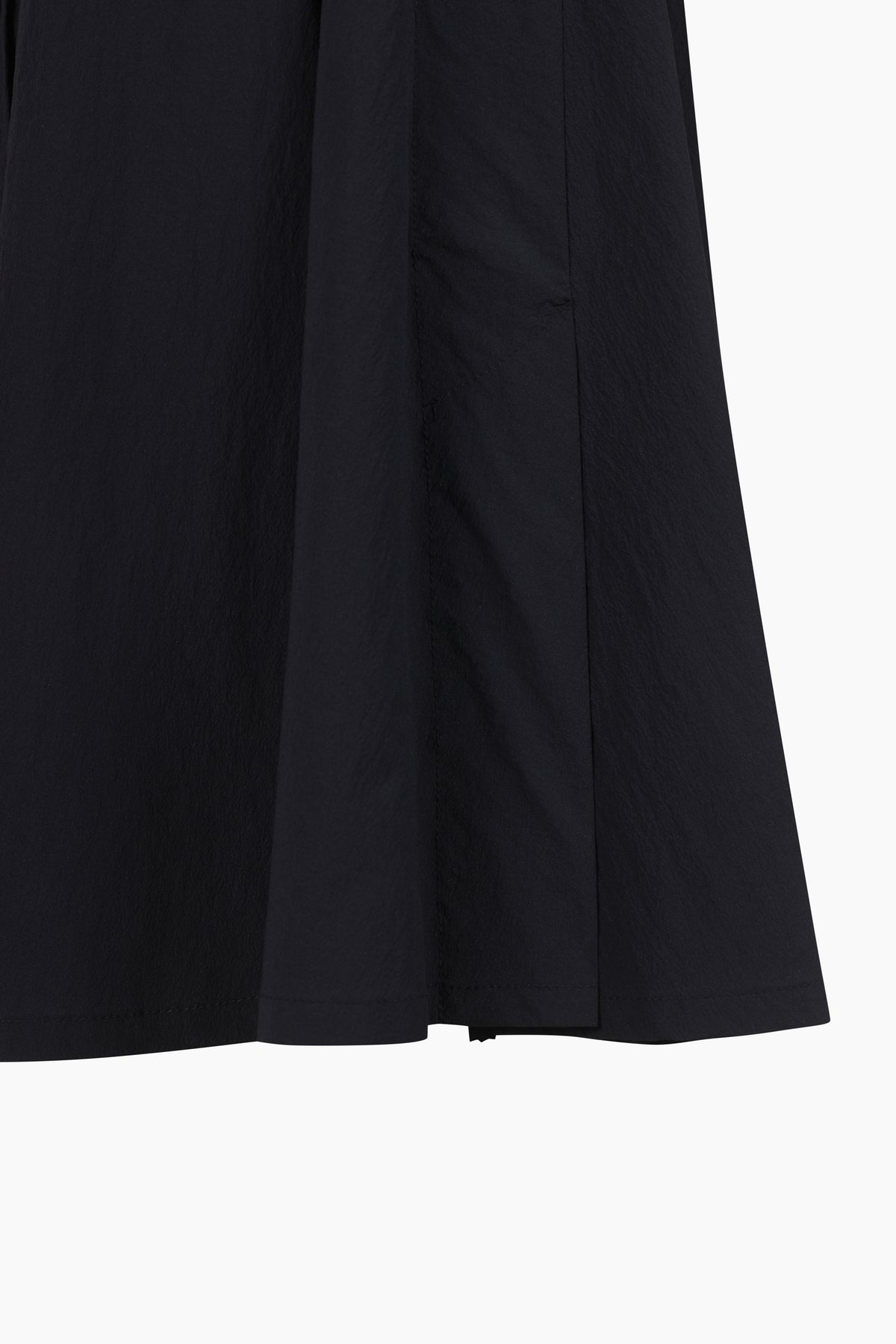 Gonna midi blu scuro con bottoni