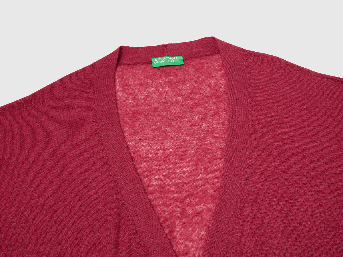 Cardigan leggero in misto alpaca