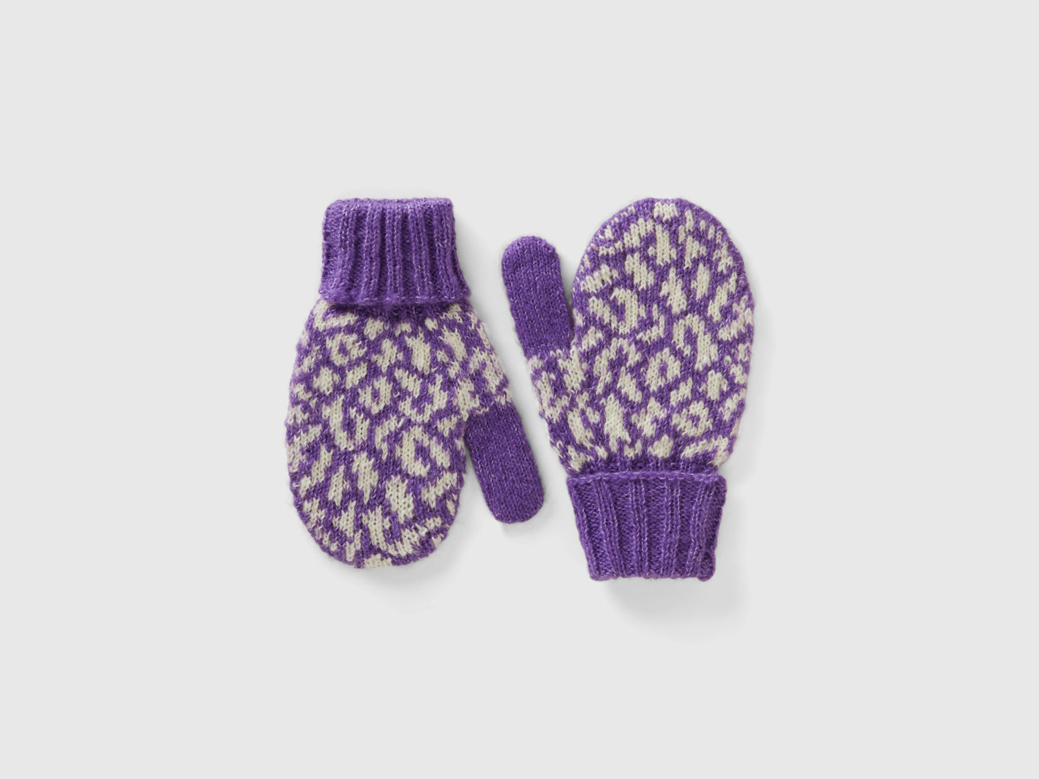 Muffole animalier in misto lana da bimba multi-color | Benetton Outlet