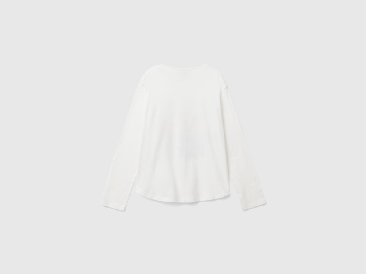 Maglietta ©Peanuts con stampa e paillettes