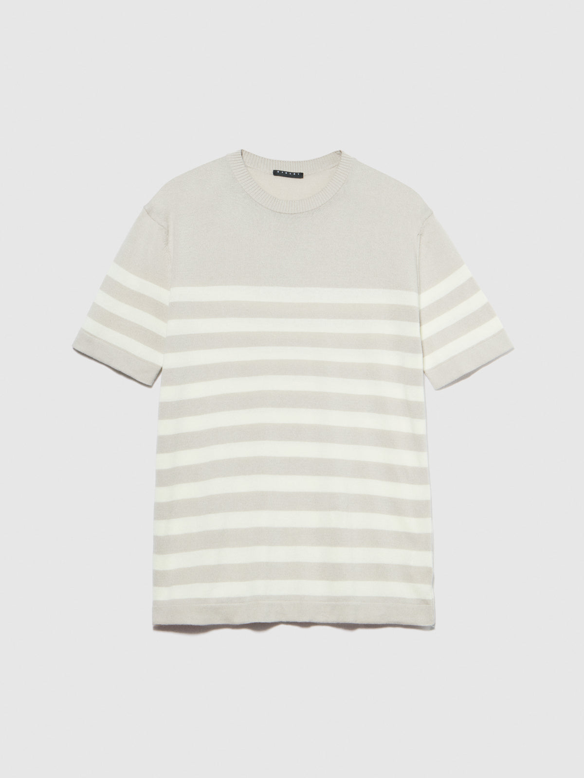 T-shirt in maglia a righe