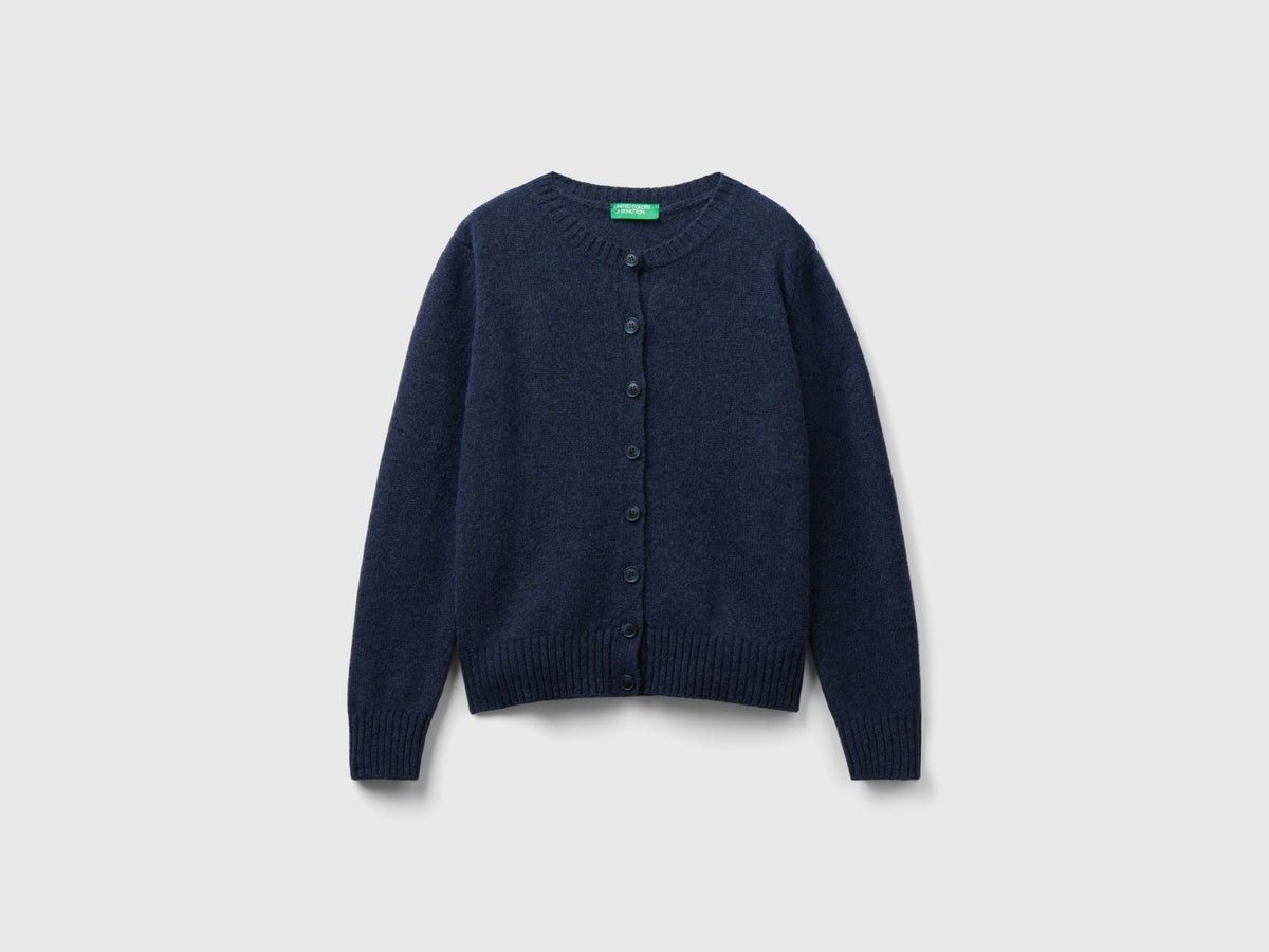 Cardigan in pura lana Shetland