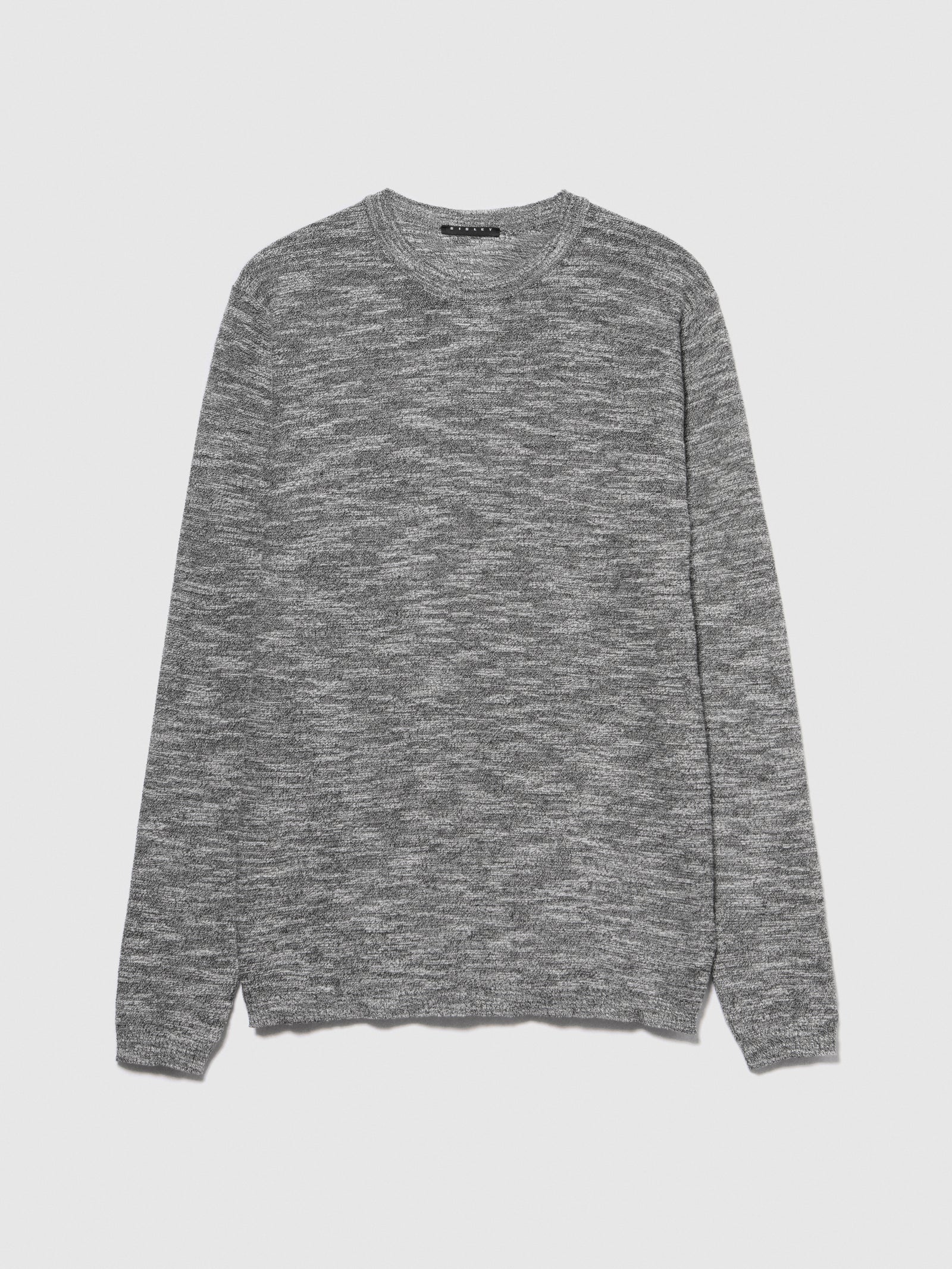 Maglia mélange da uomo grigio scuro | Sisley Outlet
