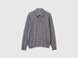 Polo in pura lana Merino