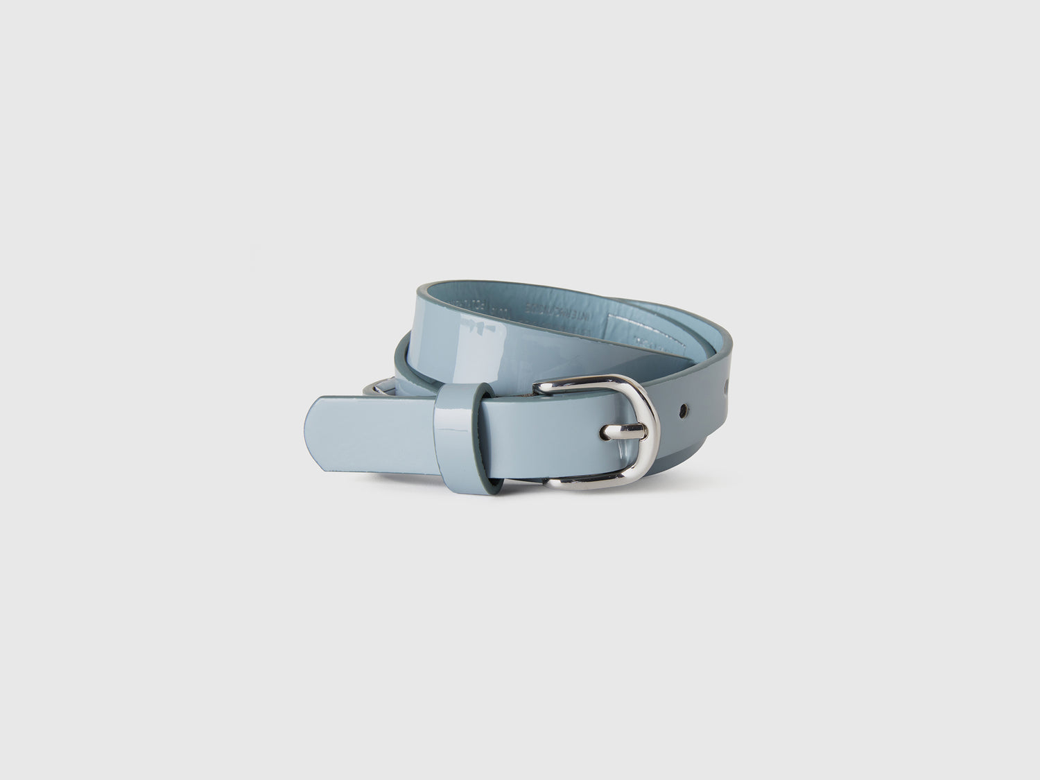Cintura lucida da bambina grigio perla | Benetton Outlet