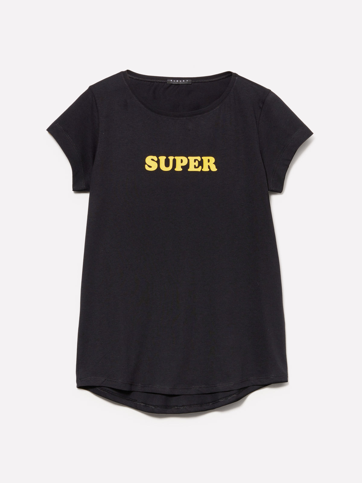 T-shirt 100% cotone bio con stampa lettering