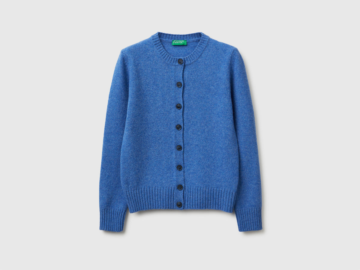 Cardigan in pura lana Shetland