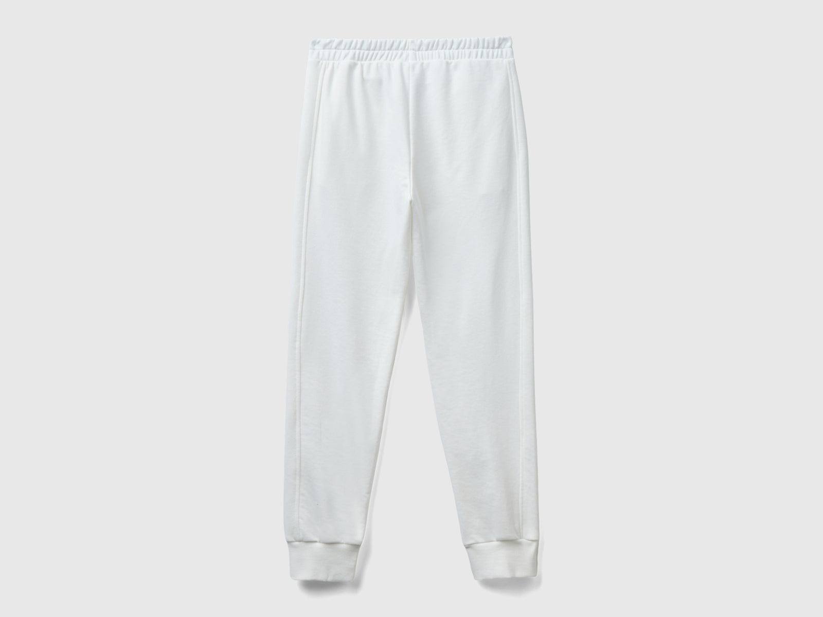 Joggers in felpa da donna bianco panna 2 | Benetton Outlet