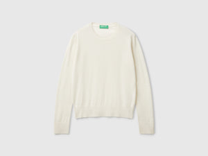 Maglia manica lunga in misto seta