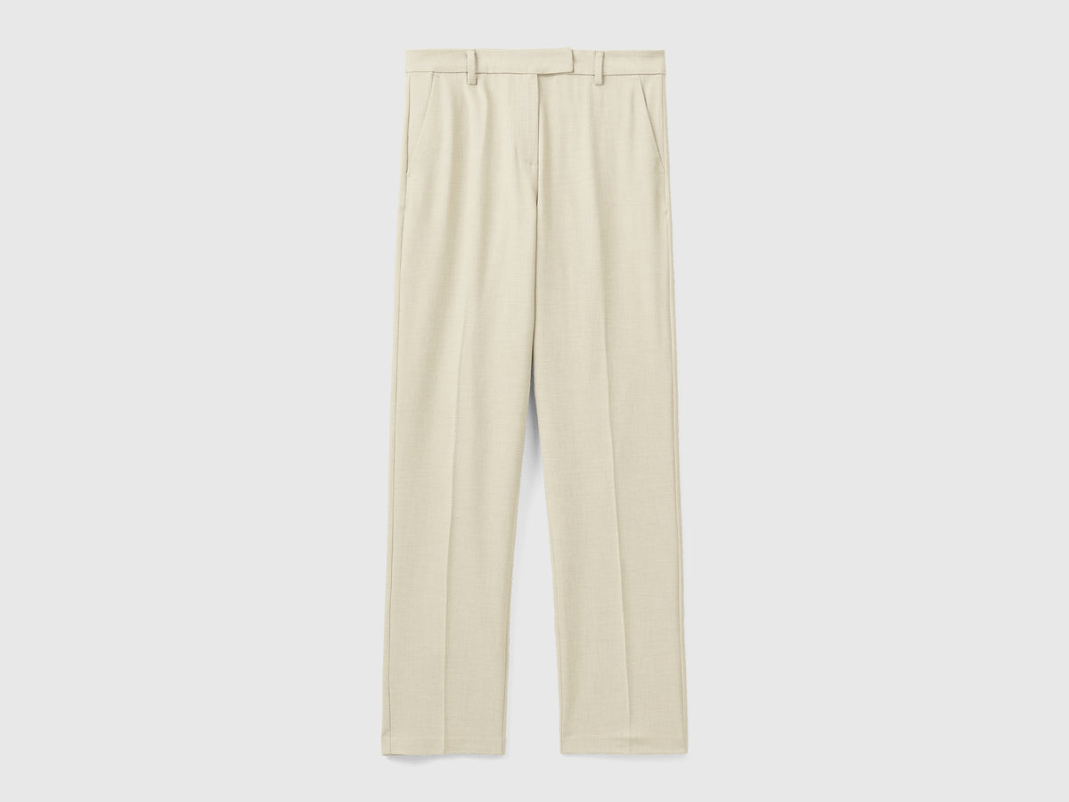 Pantaloni fluidi regular fit