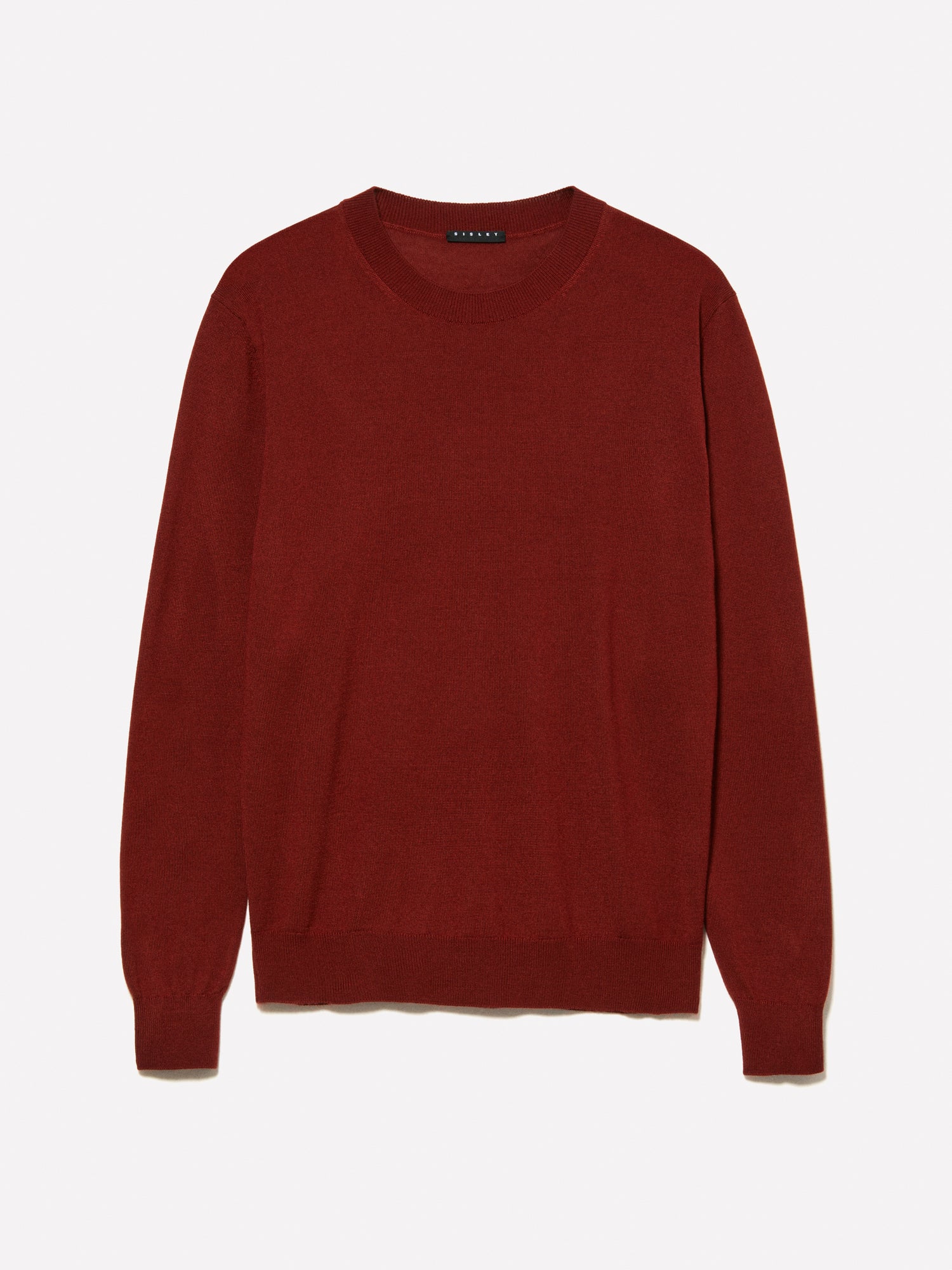 Maglia in misto lana da uomo bordeaux | Sisley Outlet