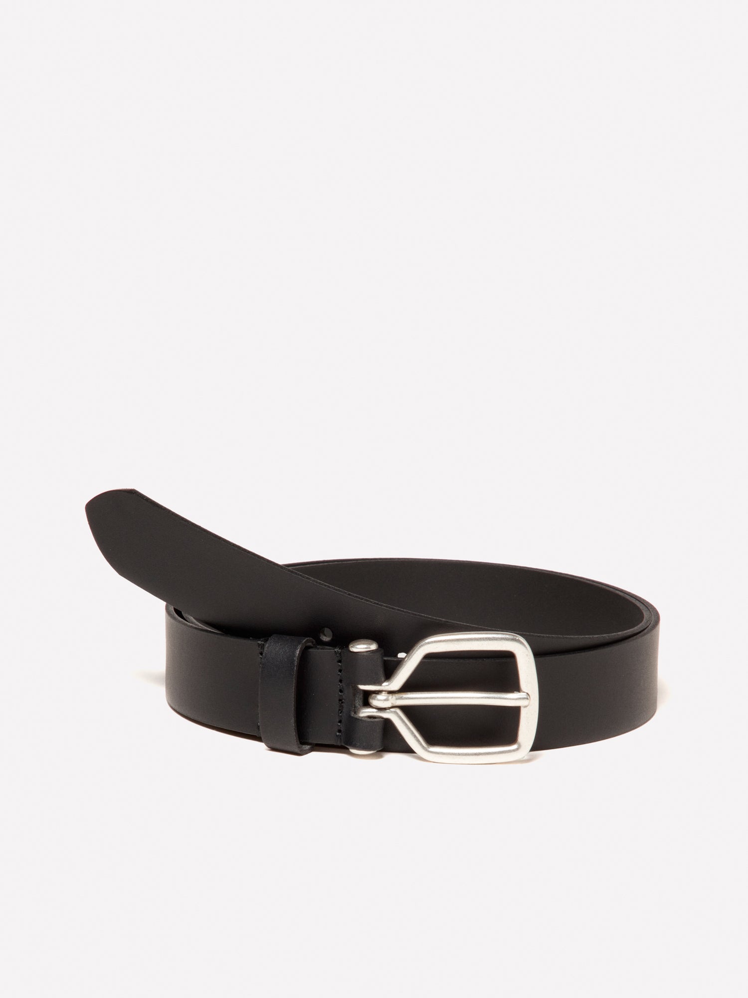 Cintura 100% pelle da uomo nero | Sisley Outlet