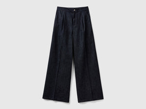 Pantaloni in denim wide fit