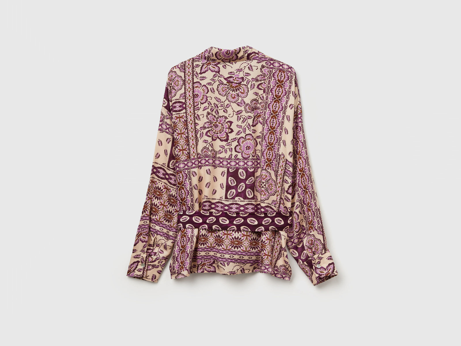Camicia con stampa bandana da donna multi-color 2 | Benetton Outlet
