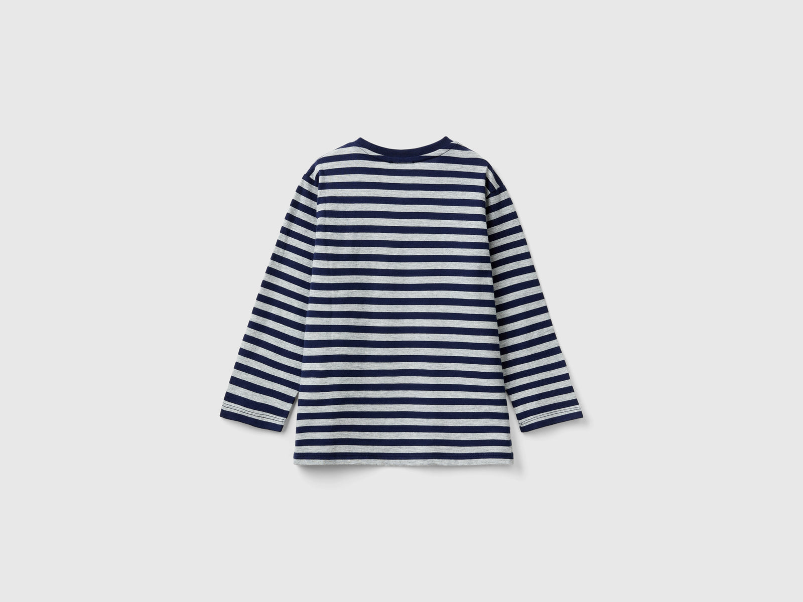 T-shirt a righe 100% cotone da bimbo multi-color 2 | Benetton Outlet