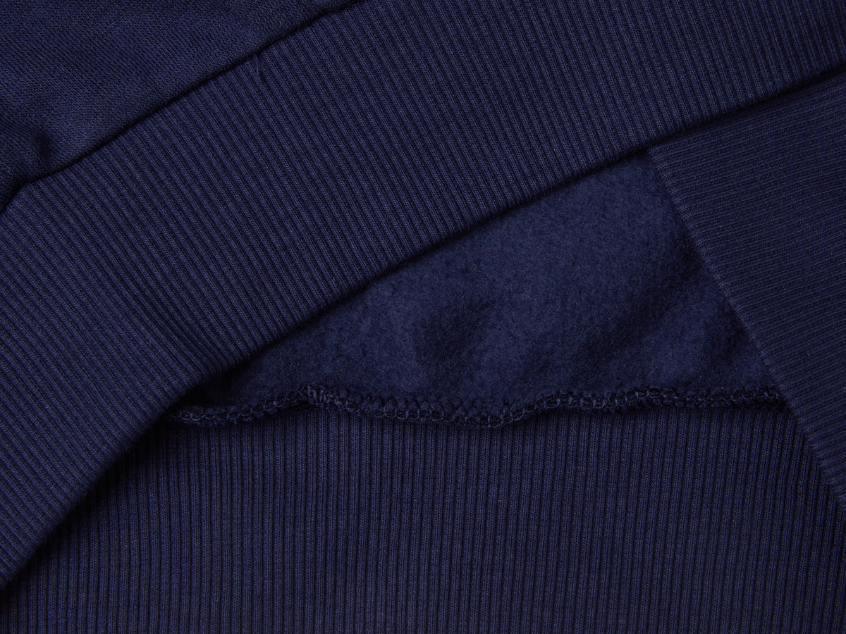 Felpa con zip e paillettes