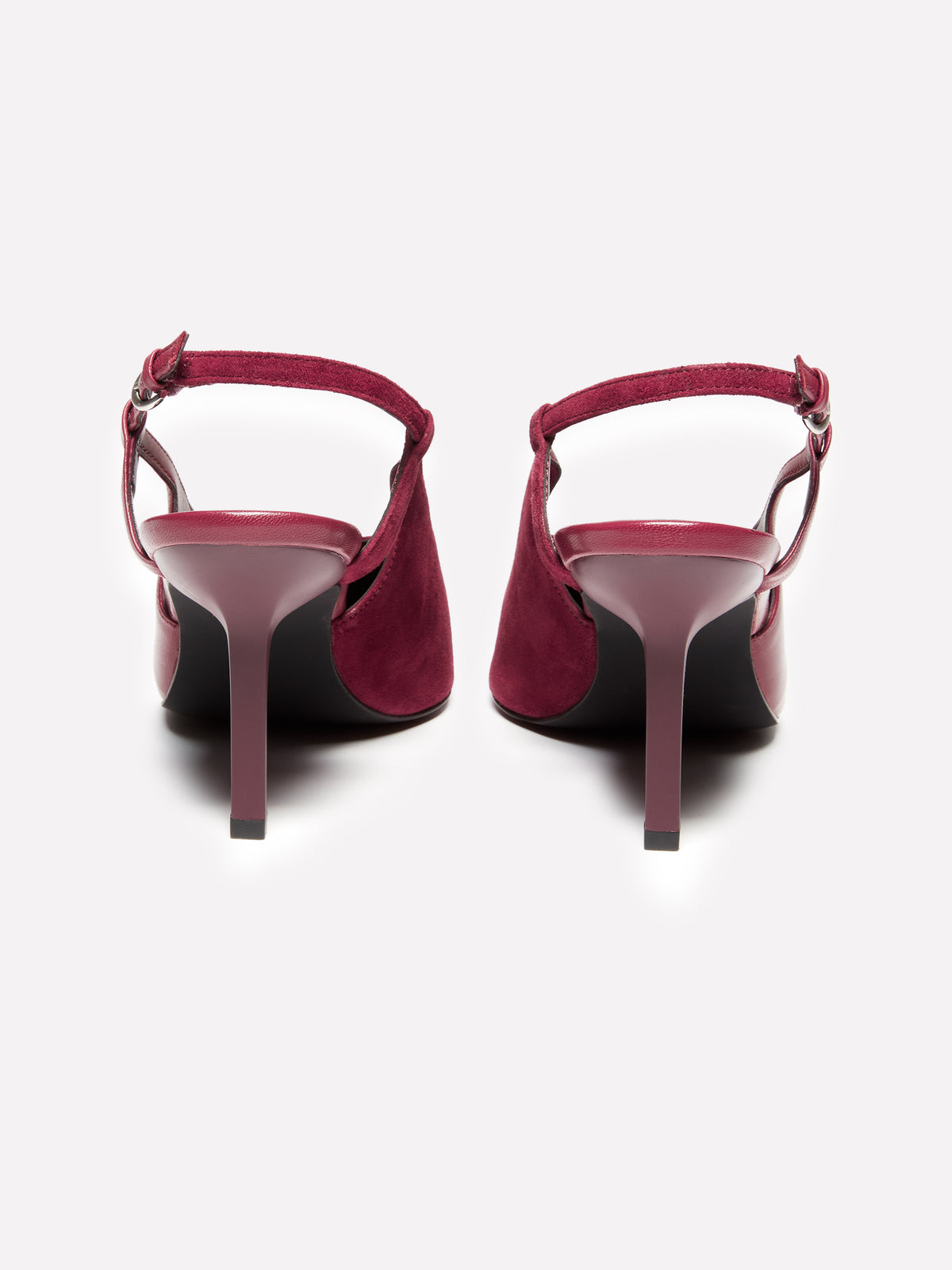 Slingback in 100% pelle